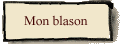 Mon blason
